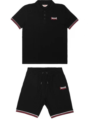 Foto van product LONSDALE Joggingpak 'Chillingham' rood / zwart / wit