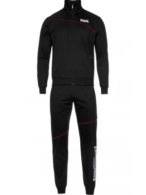 Foto van product LONSDALE Joggingpak 'Geddington' bloedrood / zwart / wit