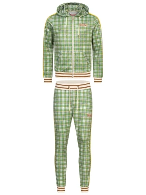 Foto van product LONSDALE Joggingpak 'Littlestone' geel / groen / wit