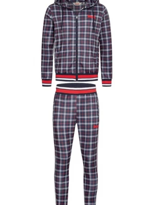 Foto van product LONSDALE Joggingpak 'Orbost' marine / rood / wit