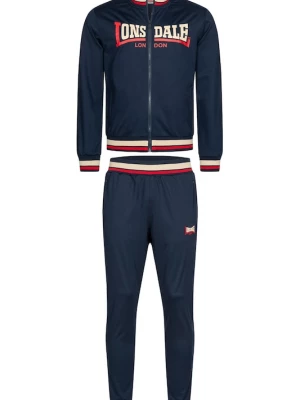 Foto van product LONSDALE Joggingpak 'Poolewe' lichtbeige / navy / cranberry