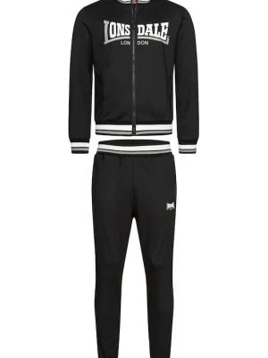Foto van product LONSDALE Joggingpak 'Poolewe' zwart / wit