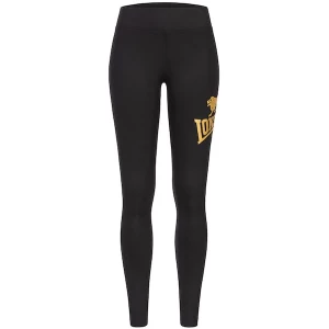 Foto van product LONSDALE Leggings 'AGLISH' geel / zwart