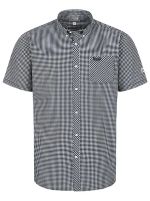 Foto van product LONSDALE Overhemd 'Brixworth' zwart / wit