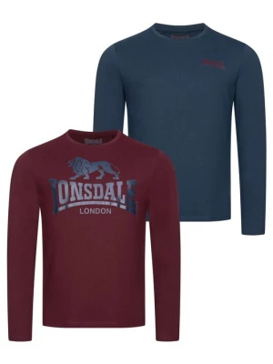 Foto van product LONSDALE Shirt 'Ayrshire' navy / bordeaux