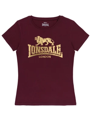 Foto van product LONSDALE Shirt 'BANTRY' goudgeel / rood