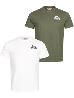 Foto van product LONSDALE Shirt 'Blairmore' olijfgroen / zwart / wit
