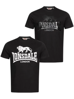 Foto van product LONSDALE Shirt 'Kelso' nachtblauw / zwart / wit