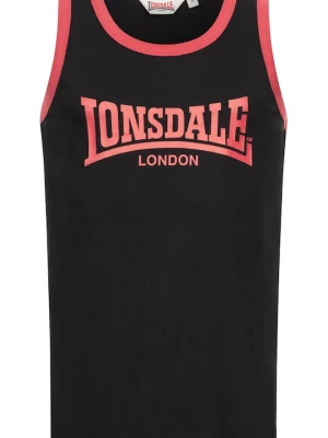 Foto van product LONSDALE Shirt 'Knockan' rood / zwart