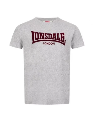 Foto van product LONSDALE Shirt 'London' grijs gemêleerd / donkerrood
