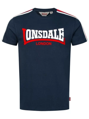 Foto van product LONSDALE Shirt 'Merryn' donkerblauw / vuurrood / wit