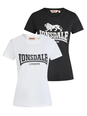 Foto van product LONSDALE Shirt 'Nash' zwart / wit