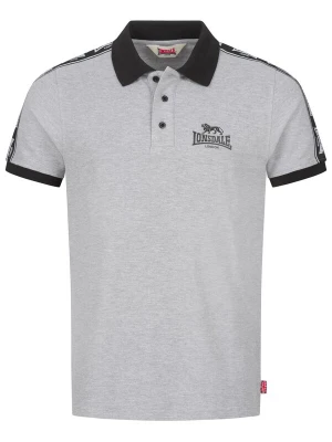 Foto van product LONSDALE Shirt 'Setter' grijs gemêleerd / zwart / wit
