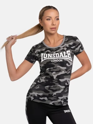 Foto van product LONSDALE Shirt 'Settiscarth' grijs / groen / zwart / wit