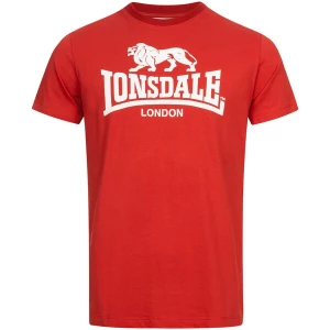 Foto van product LONSDALE Shirt 'St. Erney' rood / wit