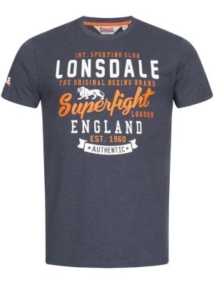 Foto van product LONSDALE Shirt 'Tobermory' navy / oranje / wit
