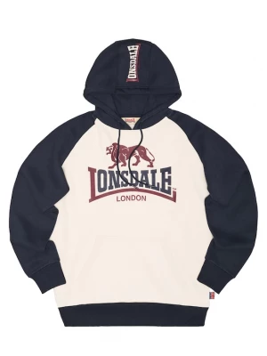 Foto van product LONSDALE Sweatshirt 'JARROW' ecru / navy / zwart
