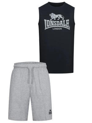 Foto van product LONSDALE Trainingspak 'Claremorris' grijs gemêleerd / zwart