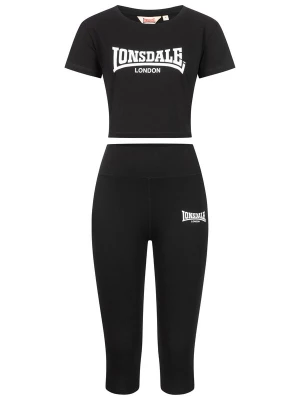 Foto van product LONSDALE Trainingspak 'Ixworth' zwart / wit