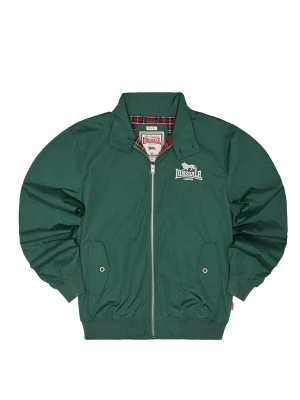Foto van product LONSDALE Tussenjas 'Classic' donkergroen / wit