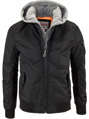 Foto van product LONSDALE Tussenjas lichtgrijs / zwart