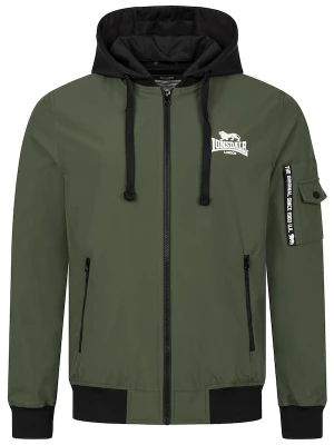 Foto van product LONSDALE Tussenjas olijfgroen / zwart / wit