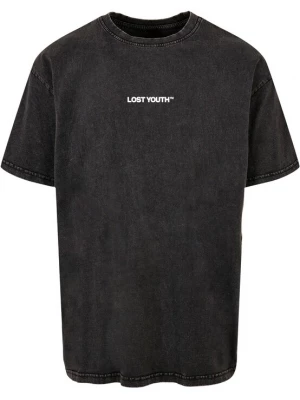 Foto van product Lost Youth Shirt 'Chaos' lila / zwart