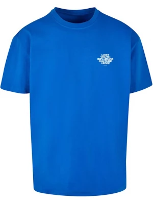 Foto van product Lost Youth Shirt kobaltblauw / wit