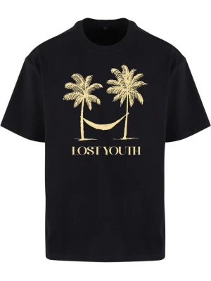 Foto van product Lost Youth Shirt 'Right Direction' lichtgeel / zwart