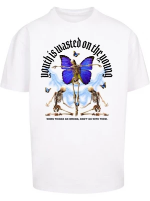 Foto van product Lost Youth Shirt royal blue / koningsblauw / pastelblauw / zwart / wit