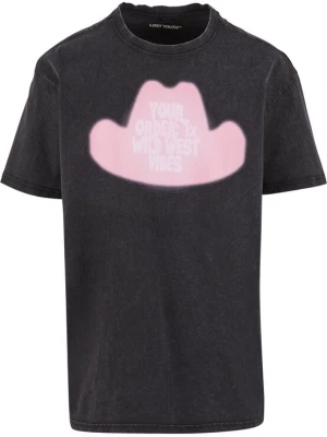 Foto van product Lost Youth Shirt 'Wild Room Service' pink / lichtroze / zwart