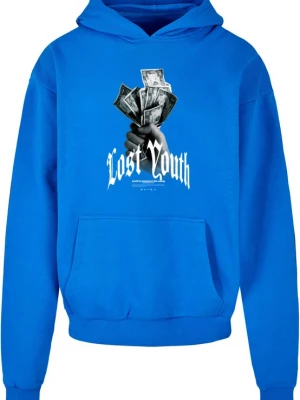 Foto van product Lost Youth Sweatshirt hemelsblauw / zwart / wit