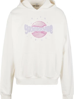 Foto van product Lost Youth Sweatshirt 'Qauke V.2' grijs / wijnrood / wit