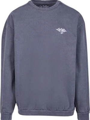 Foto van product Lost Youth Sweatshirt 'Terry Classic' duifblauw / wit