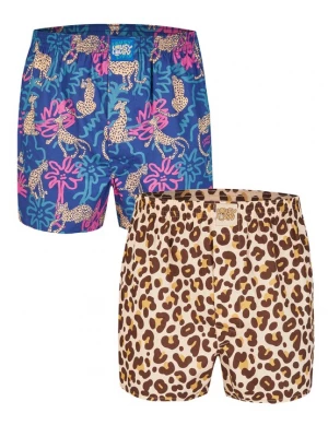 Foto van product Lousy Livin Boxershorts 'Wild' beige / blauw