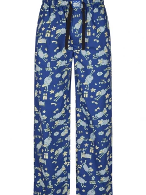 Foto van product Lousy Livin Pyjamabroek crème / blauw / hemelsblauw