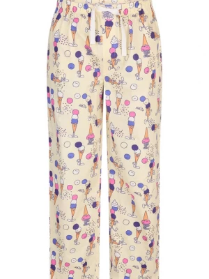 Foto van product Lousy Livin Pyjamabroek 'Icecream' geel