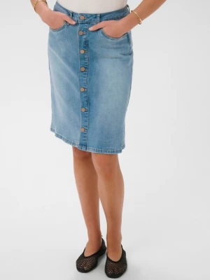 Foto van product Love Copenhagen Rok 'LCRita' blauw denim