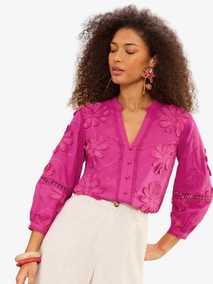 Foto van product love & roses Blouse fuchsia