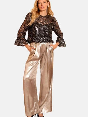 Foto van product love & roses Blouse zwart / zilver