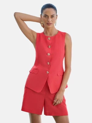 Foto van product love & roses Bodywarmer rood gemêleerd