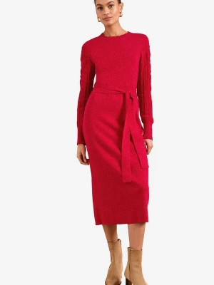 Foto van product love & roses Gebreide jurk rood