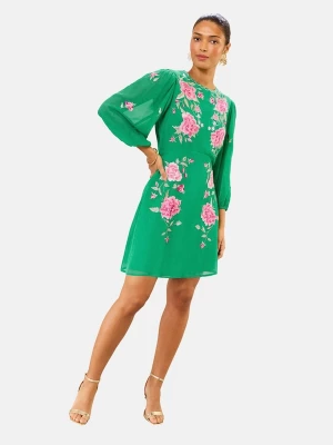 Foto van product love & roses Jurk groen / pastelgroen / rosa / lichtroze