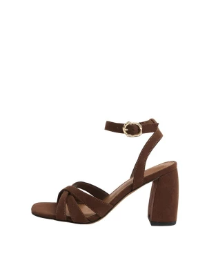 Foto van product love & roses Sandalen met riem chocoladebruin