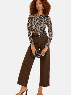 Foto van product love & roses Shirt cappuccino / zwart
