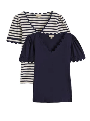 Foto van product love & roses Shirt donkerblauw / wit