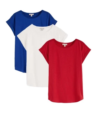 Foto van product love & roses Shirt enziaan / rood / wit