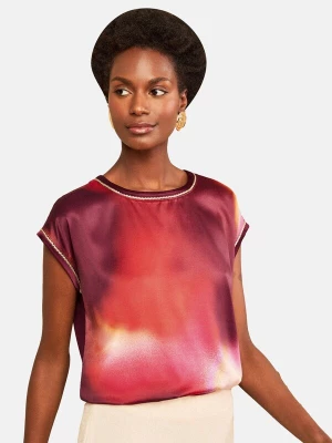 Foto van product love & roses Shirt goud / rood / bourgogne / wijnrood