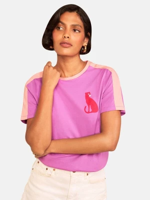 Foto van product love & roses Shirt lila / lichtroze