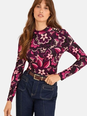 Foto van product love & roses Shirt lila / rosé / lichtroze / bourgogne